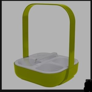 Zak Designs Kitchen to Table Caddy - GREEN